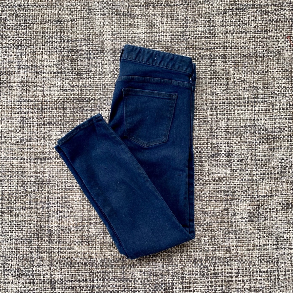 Gap Always Skinny Coated Navy Jeans - Picture 5 of 6